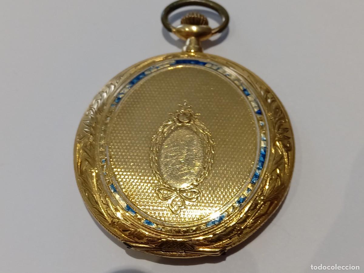 Relojes de bolsillo: RELOJ DE BOLSILLO National Watch Co. Chaux-de-Fonds