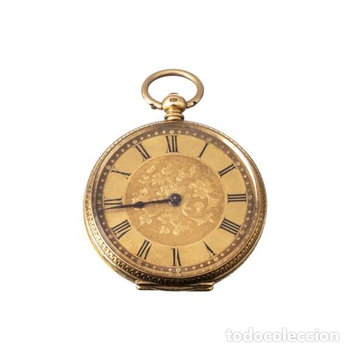 Orologi da taschino: Relojes - Reloj de bolsillo de oro de 18 quilates
