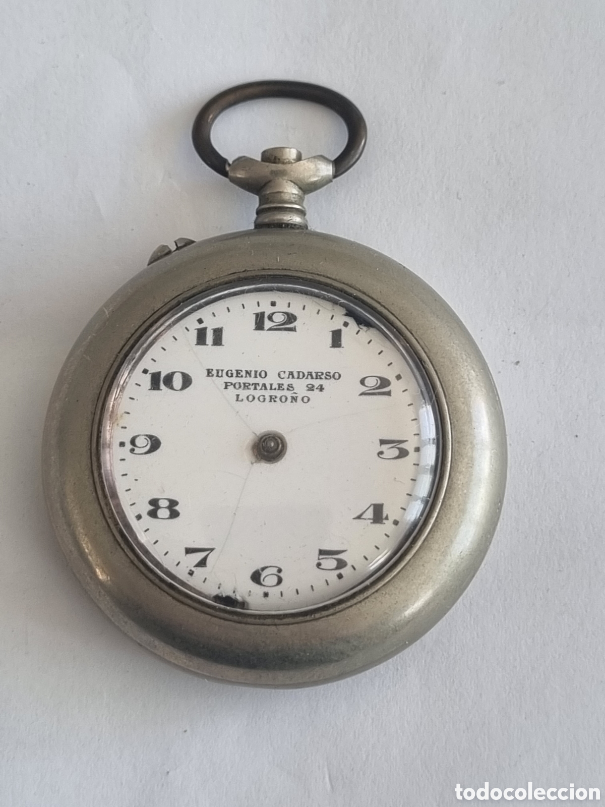 Rel&oacute;gios de bolso: Reloj bolsillo Logro&ntilde;o Eugenio Cardaso Portales 24