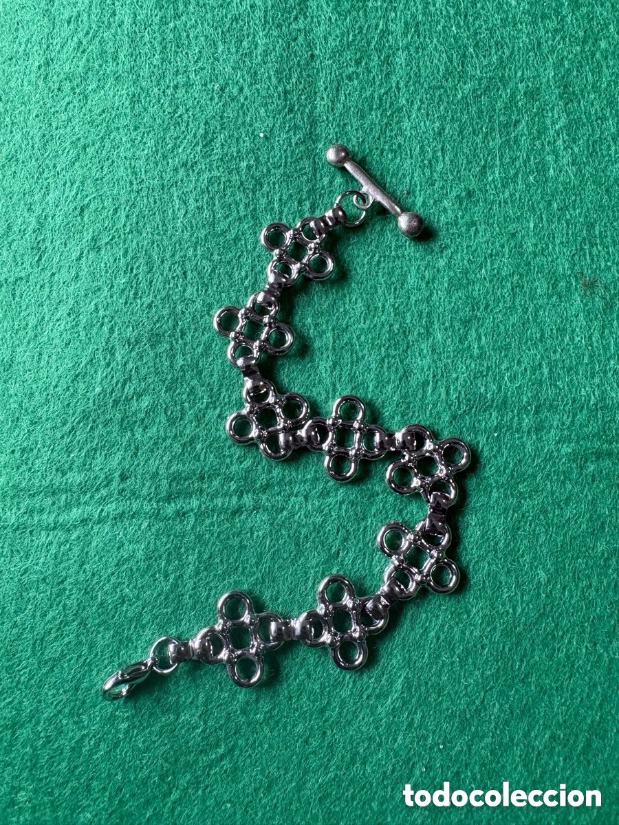 Relojes de bolsillo: Antigua leontina para reloj de bolsillo (A15)