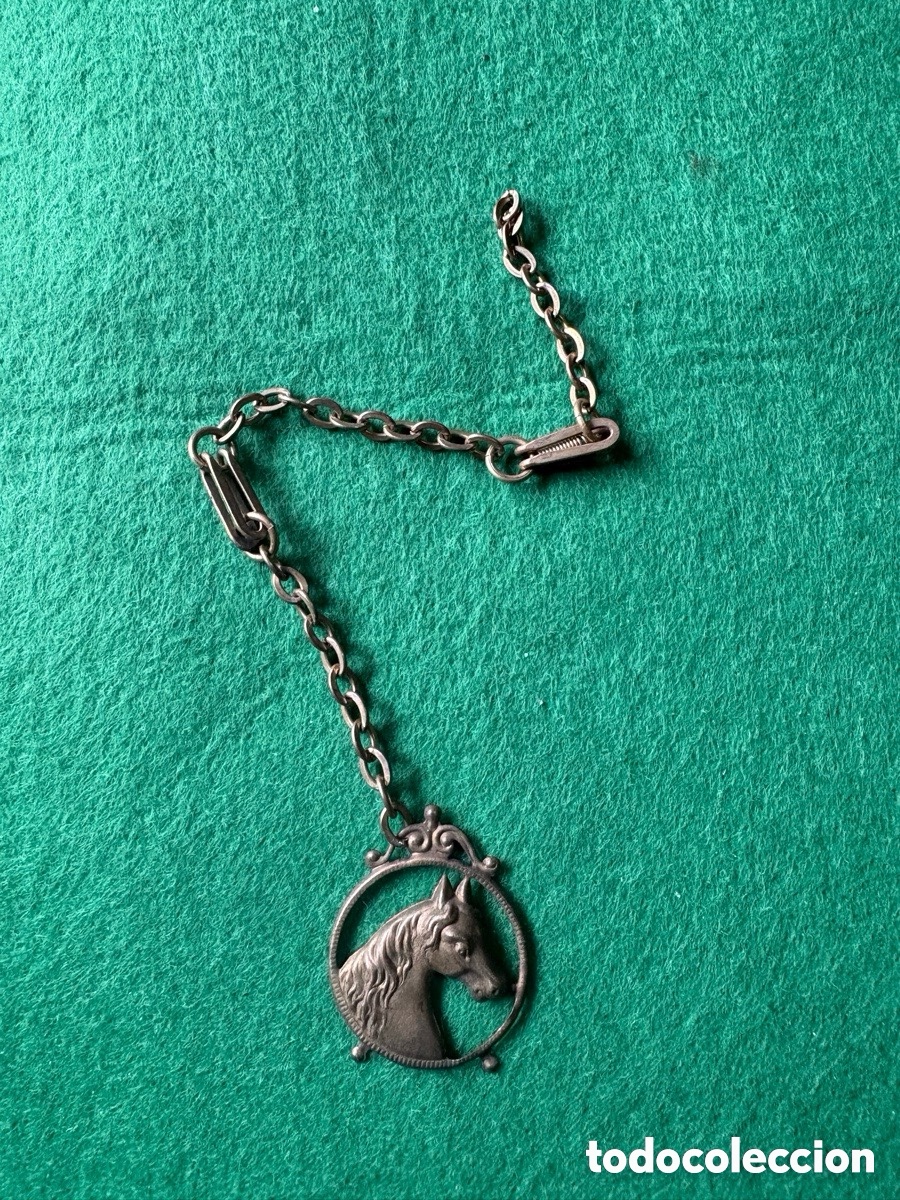 Relojes de bolsillo: Antigua leontina para reloj de bolsillo (A15)