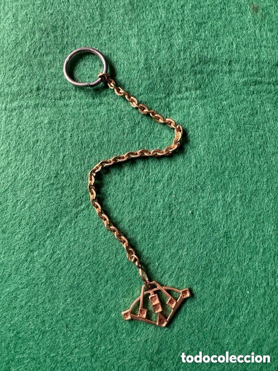 Relojes de bolsillo: Antigua leontina para reloj de bolsillo (A15)