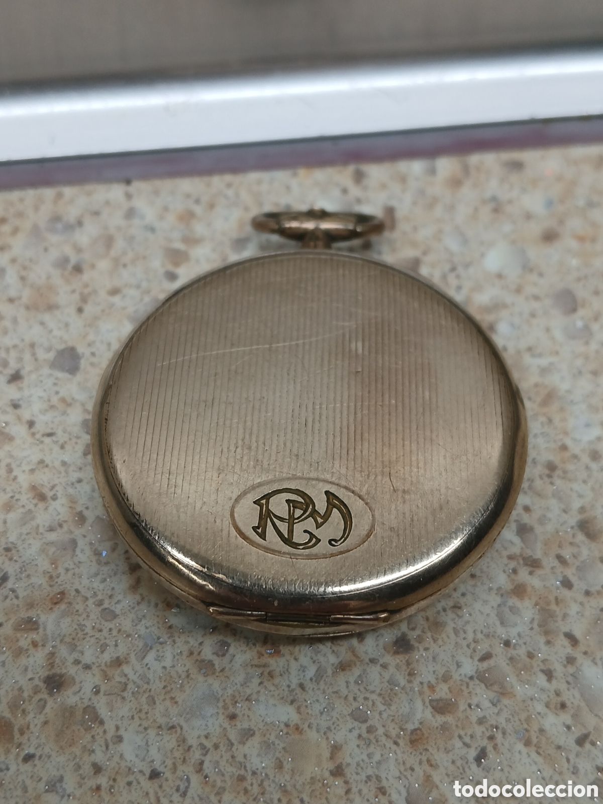 Relojes de bolsillo: RELOJ DE BOLSILLO ECCELSO,PLAQUE D&rsquo;OR. - Foto 3