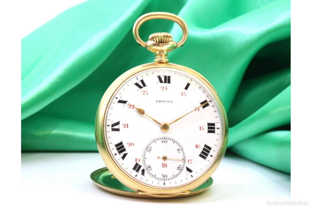 Pocket watches: 73 gramos - Reloj de bolsillo, en oro de 18 quilates - Zenith Grand Prix Par&iacute;s 1900