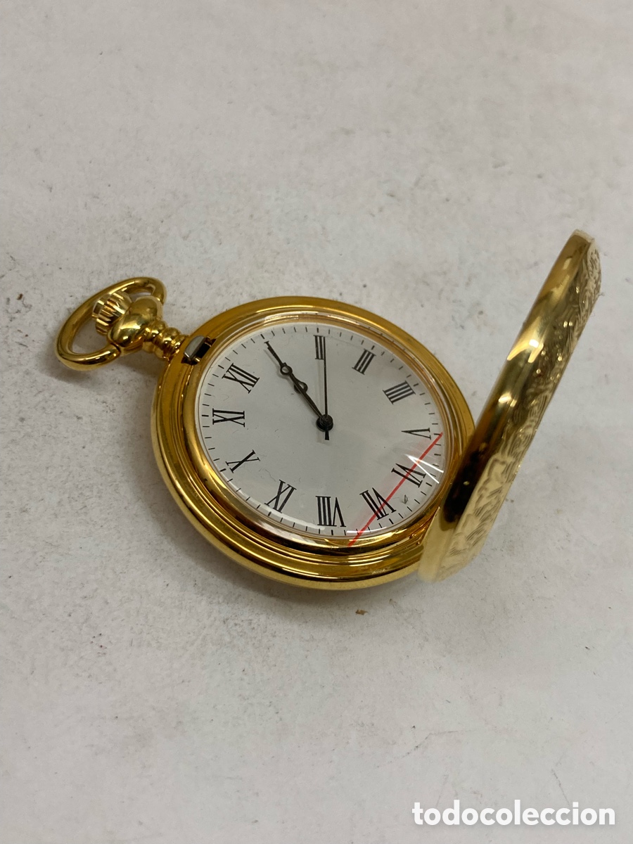 Relojes de bolsillo: Reloj de bolsillo cuerpo dorado