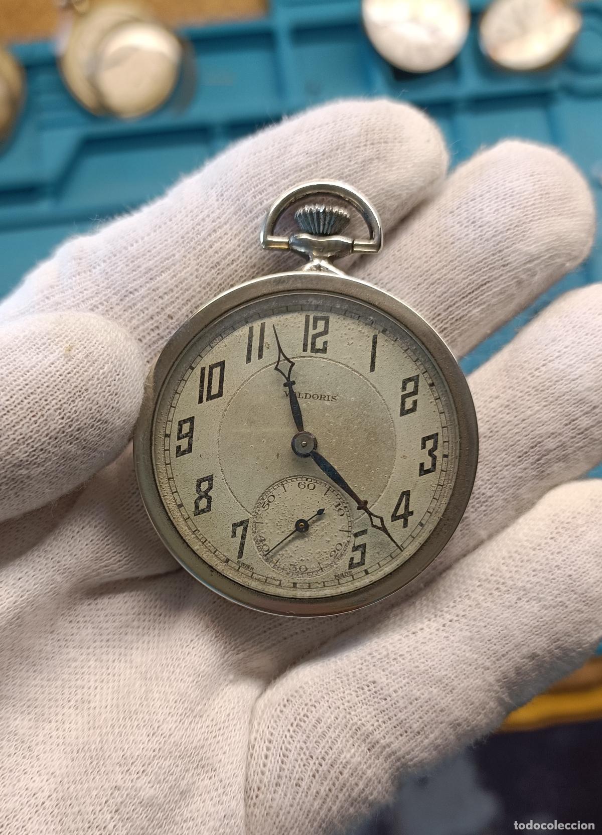 Relojes de bolsillo: PRECIOSO RELOJ DE BOLSILLO DE ESTILO ART D&Egrave;CO