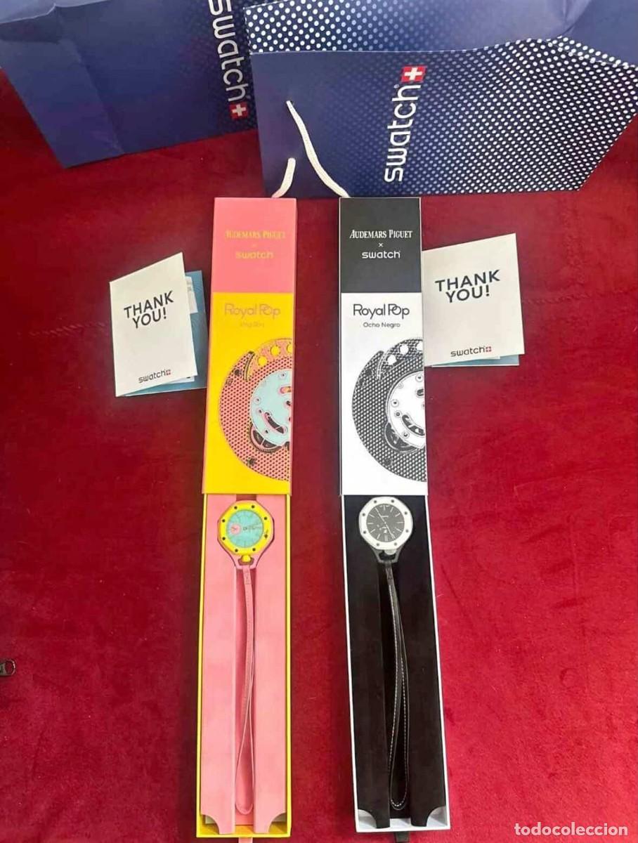 Relojes de bolsillo: AP SWATCH X ROYAL POP