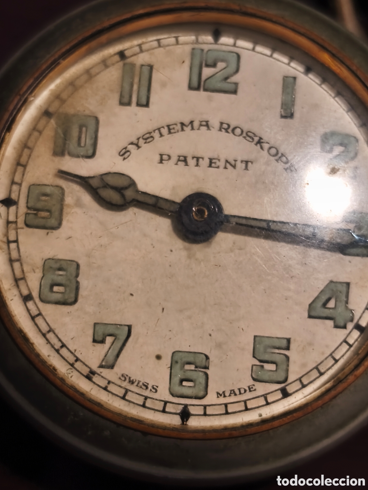 Relojes de bolsillo: Antiguo Reloj bolsillo ROSKOPF (40 mm. caja sin contar corona)