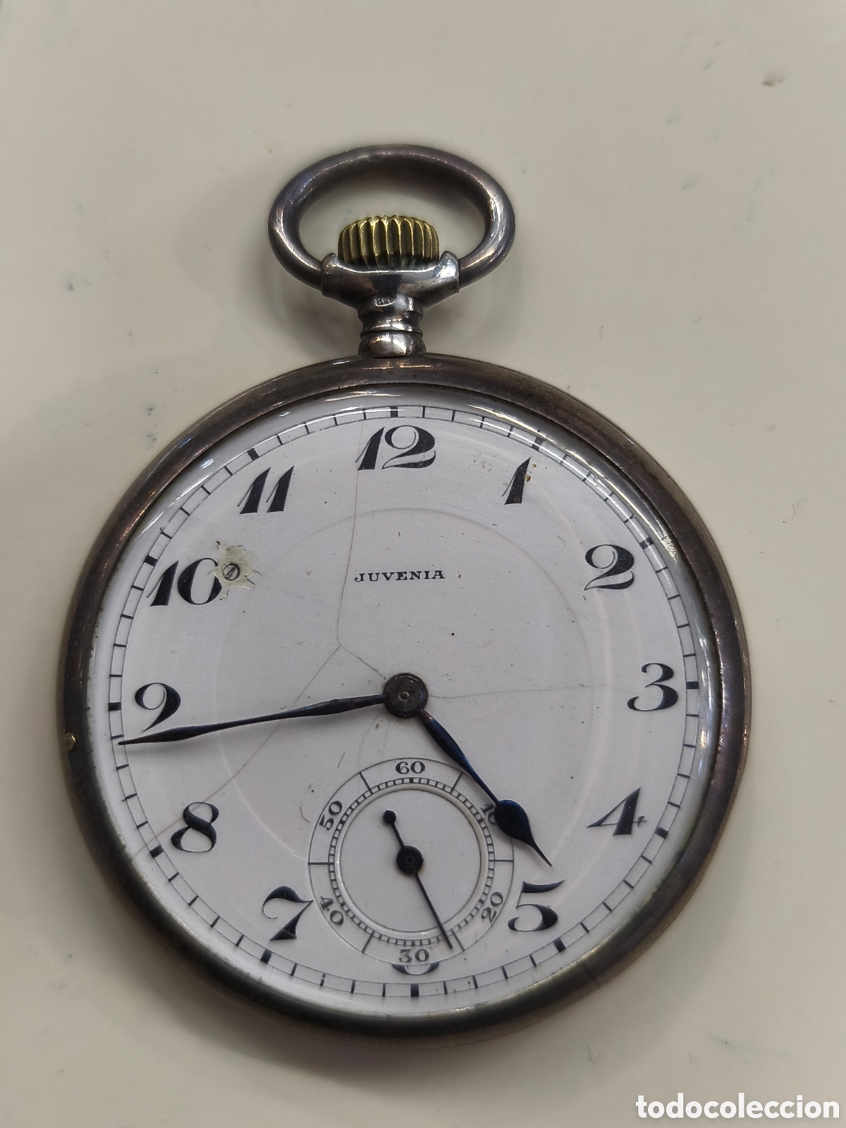 Relojes de bolsillo: Reloj de bolsillo Juvenia, plata 900