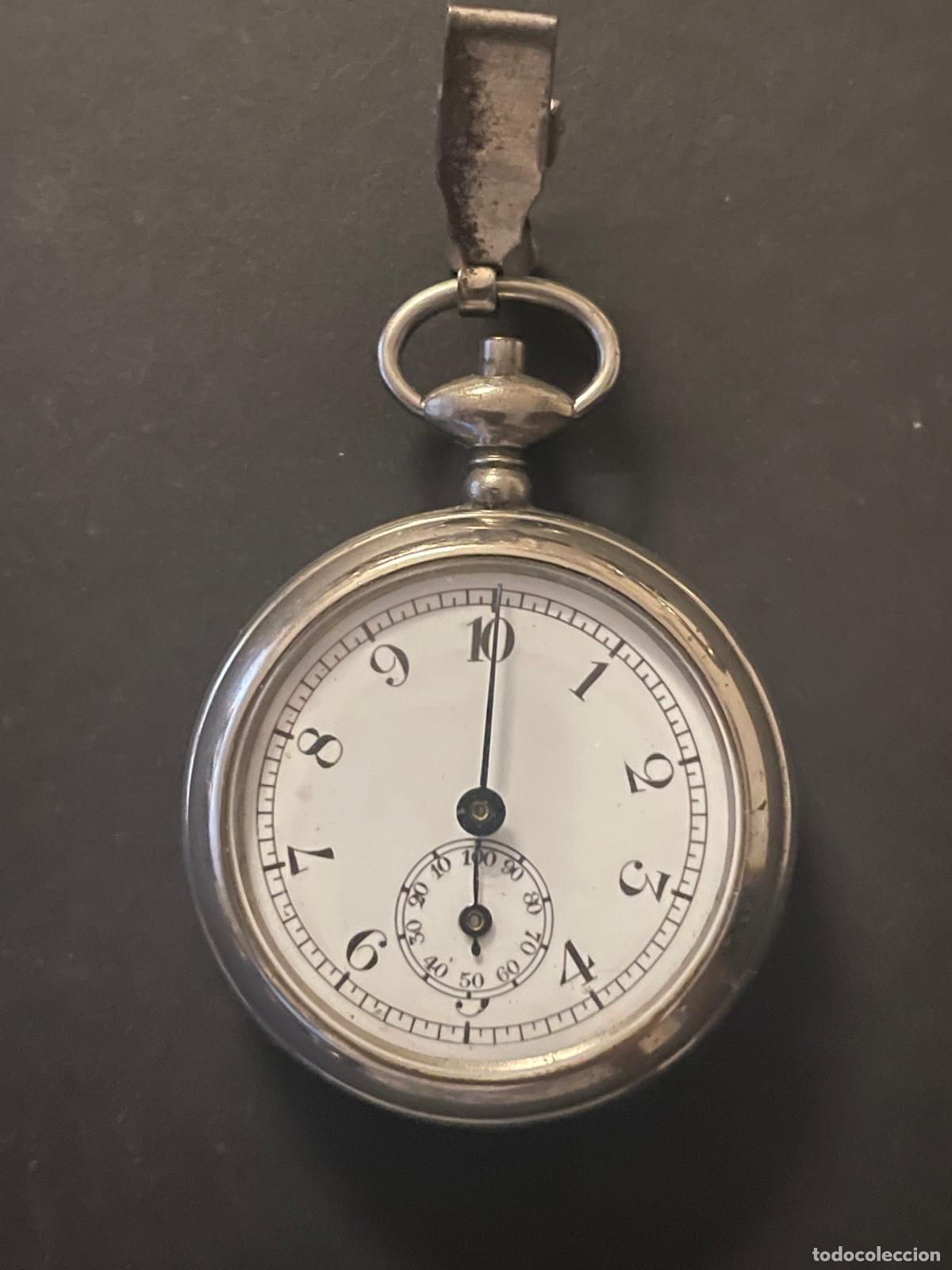 Orologi da taschino: ANTIGUO RELOJ DE BOLSILLO PODOMETRO