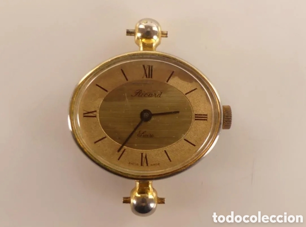 Relojes de bolsillo: Reloj Ricard Cuerda Manual Oro