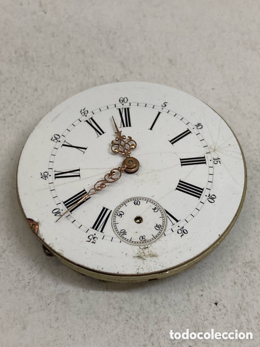 Relojes de bolsillo: Reloj de bolsillo de carga manual para piezas