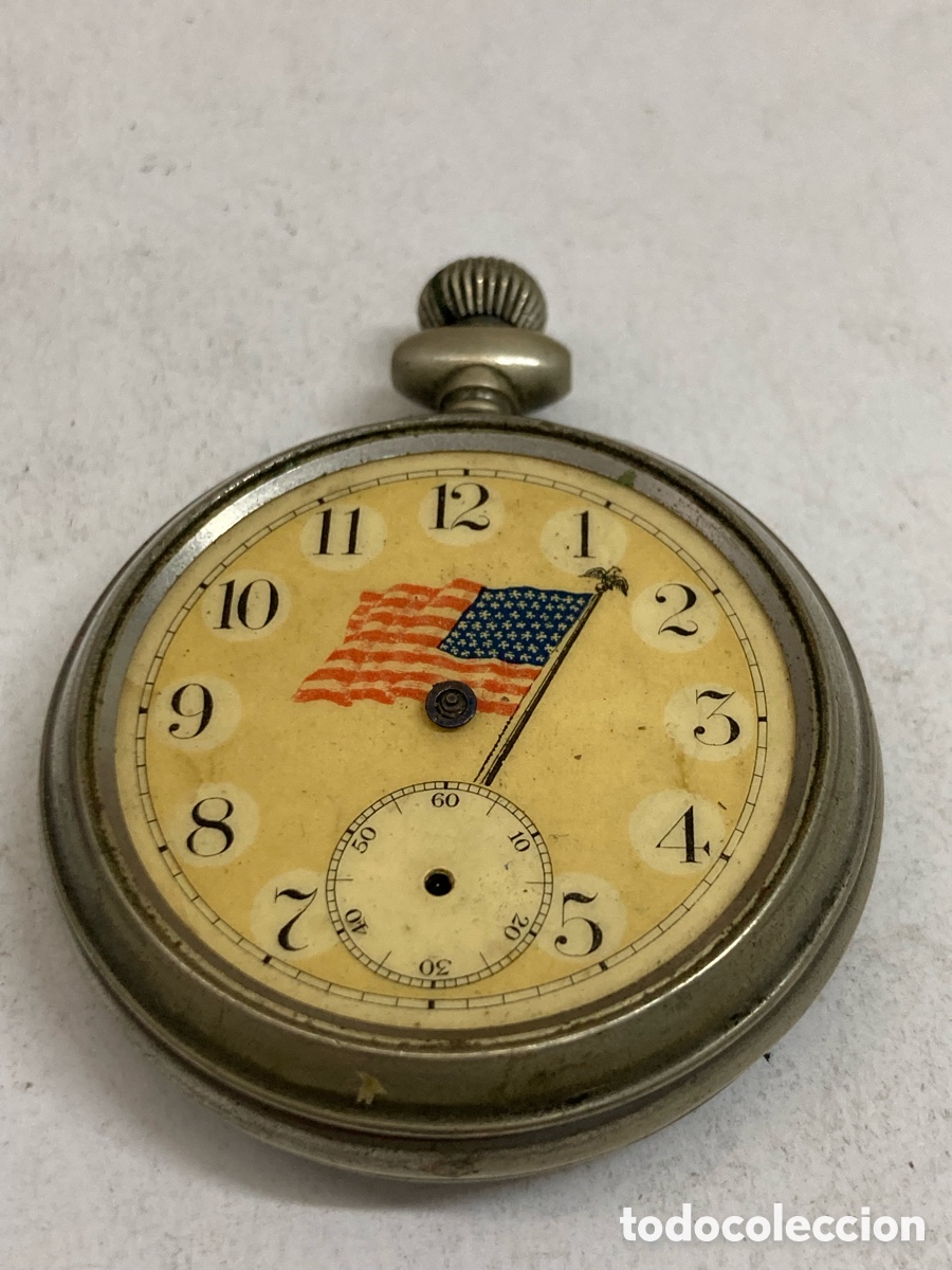 Relojes de bolsillo: Reloj de bolsillo carga manual para piezas