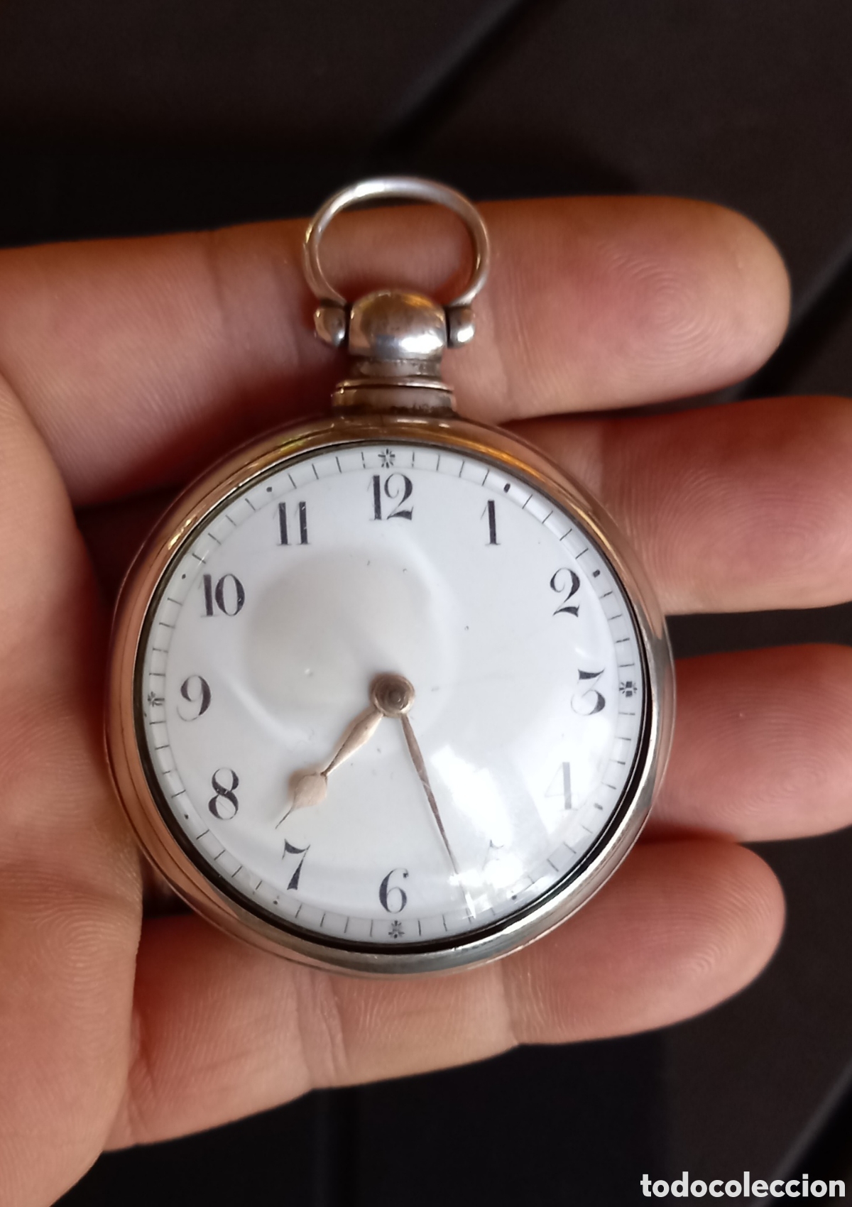 Relojes de bolsillo: ANTIGUO RELOJ CATALINO BULLINGFORD A ARREGLAR