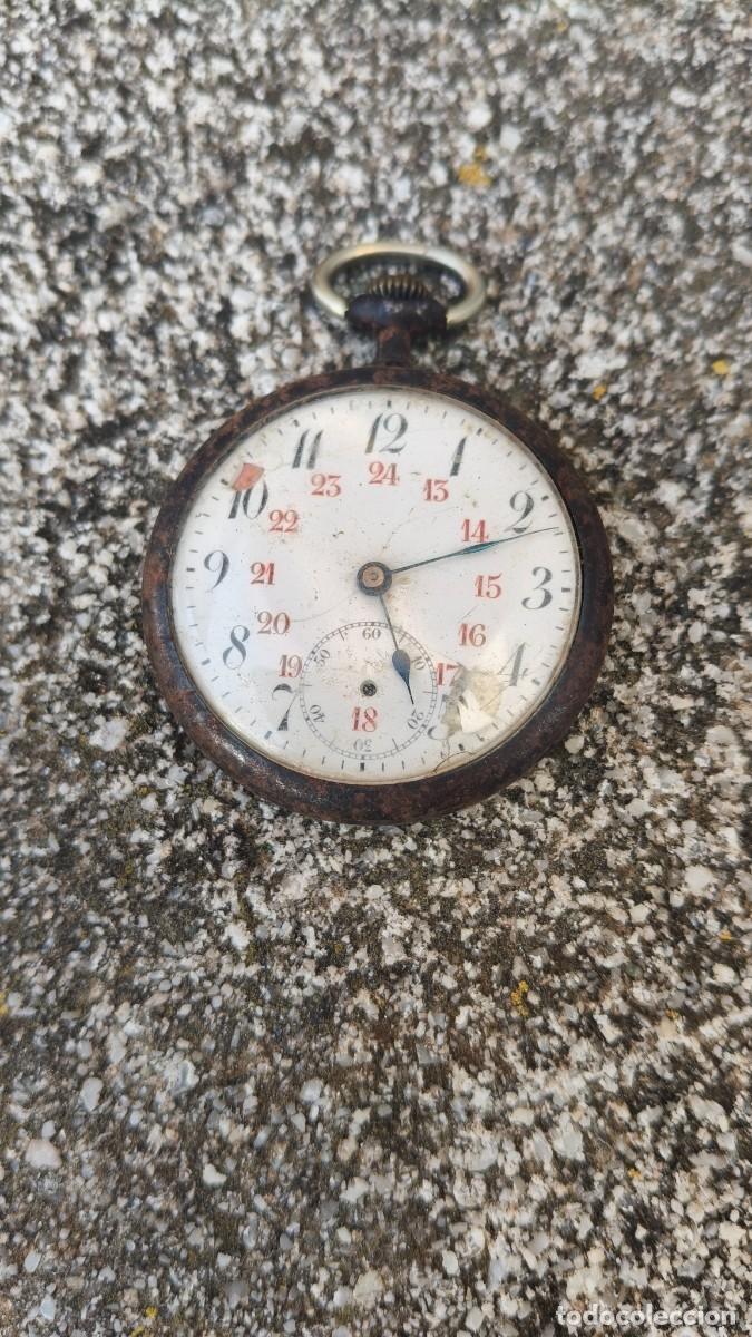 Relojes de bolsillo: Montre homme &agrave; gousset ancienne fonctionne parfaitement