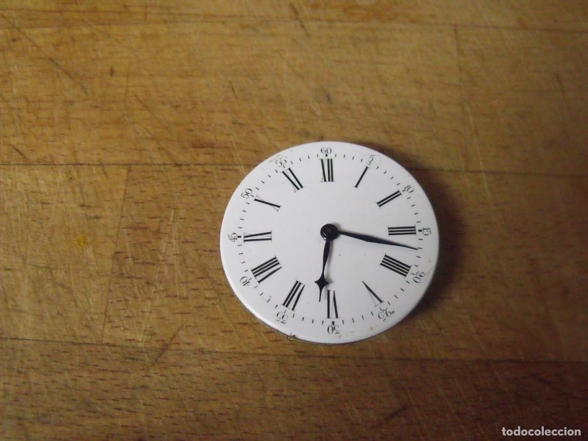 Relojes de bolsillo: ANTIGUA MAQUINARIA PARA RELOJ BOLSIBLLO-LOTE 644-FUNCIONA