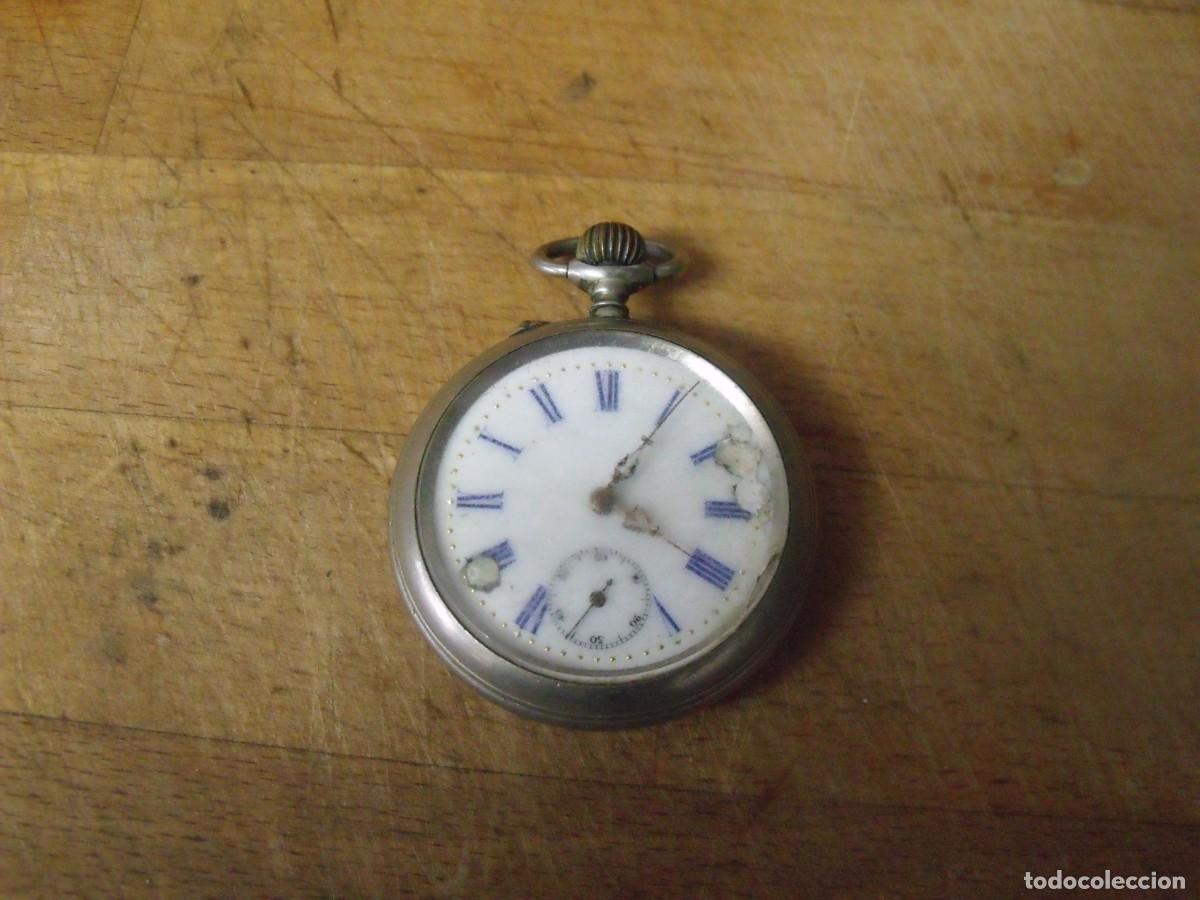 Relojes de bolsillo: ANTIGUO RELOJ BOLSILLO-NORMALE- EN CROMO ACERO A&Ntilde;O 1910-LOTE 664