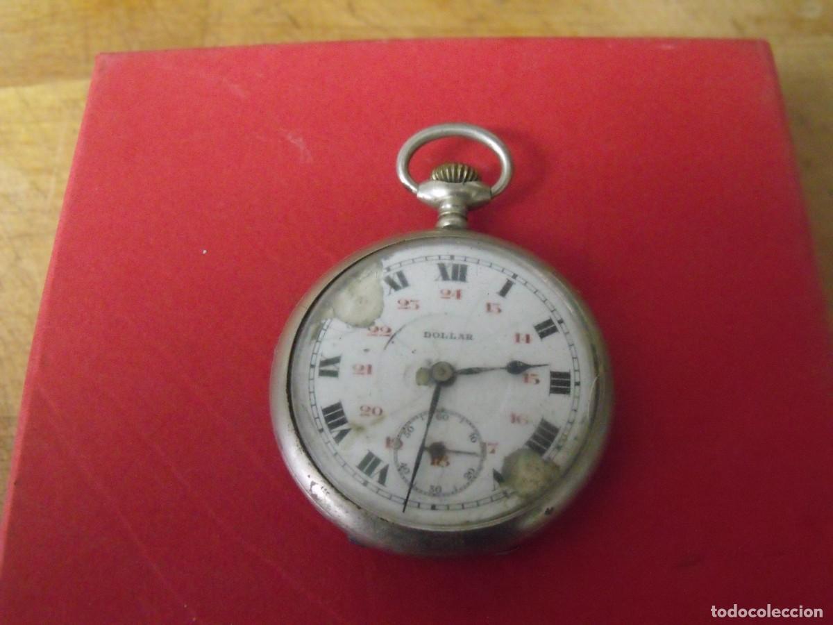 Relojes de bolsillo: ANTIGUO RELOJ BOLSILLO-DOLLAR-A&Ntilde;O 1910-LOTE 664