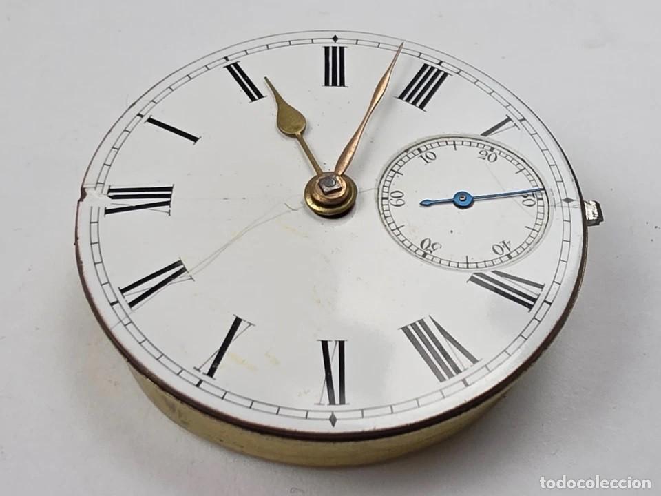 Relojes de bolsillo: ANTIGUA MAQUINARIA INGLESA DE CARACOL-A&Ntilde;O 1860/70-LOTE 259-96