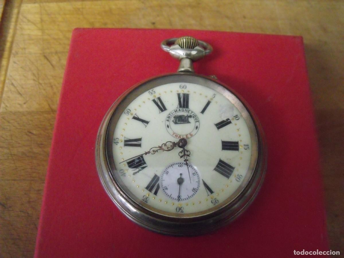 Relojes de bolsillo: antiguo RELOJ BOLSILLO-THALER-GOLIATH-GRAN TAMA&Ntilde;O-68 mm- a&ntilde;o 1910-lote 259-96-FUNCIONA CORRECTAMENTE
