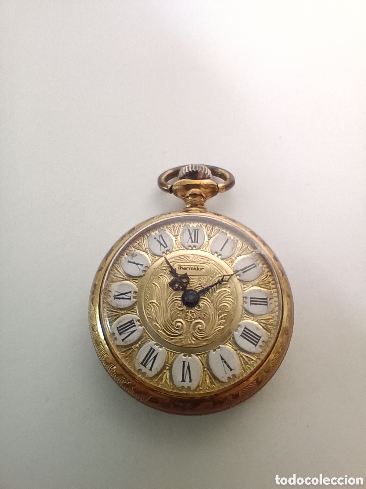Relojes de bolsillo: Reloj de Bolsillo Miniatura Thermidor Vintage (2,5 cm)