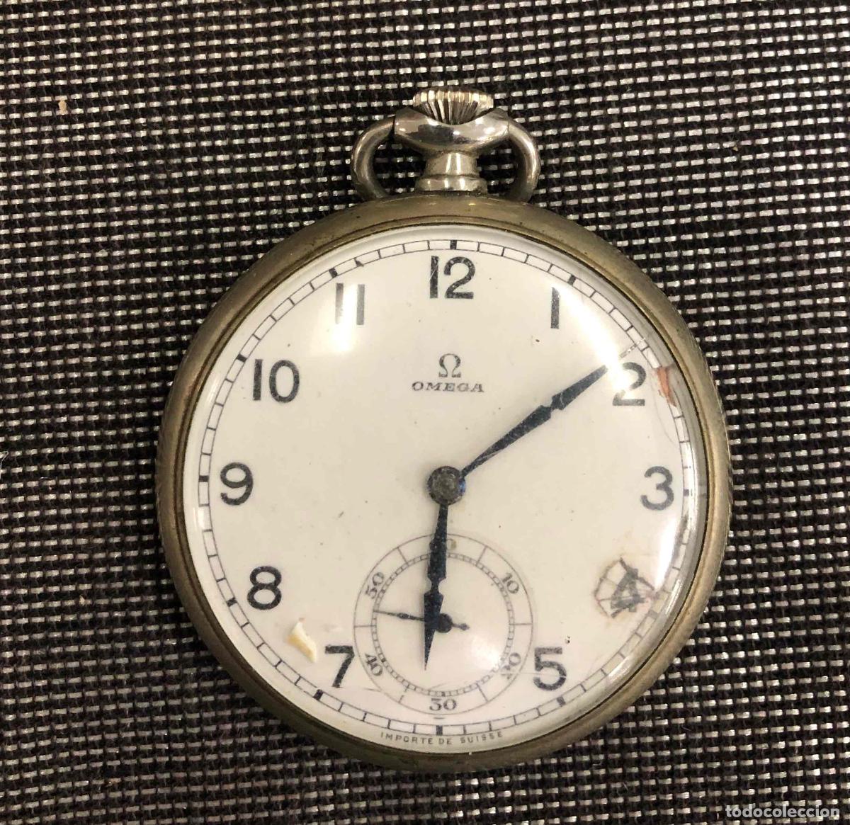 Relojes de bolsillo: RELOJ DE BOLSILLO OMEGA. NO FUNCIONA