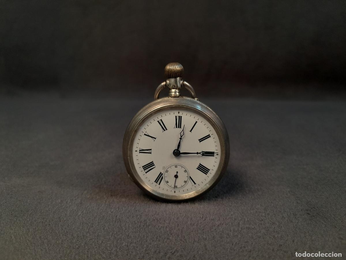 Relojes de bolsillo: R-462. RELOJ DE BOLSILLO LEPINE REMONTOIR CON CAJA DE PLATA. MOVIMIENTO CUERDA. FINALES S. XIX.