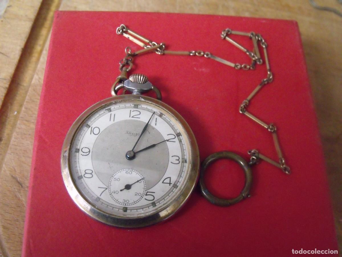 Relojes de bolsillo: ANTIGUO RELOJ BOLSILLO -KIENZLE ALEMANIA- A&Ntilde;O 1930-LEONTINA EPOCA-LOTE 259-96-FUNCIONA