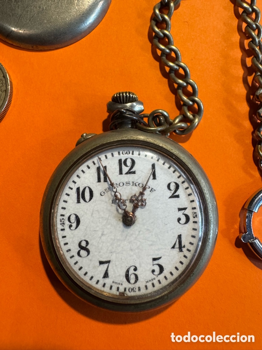 Relojes de bolsillo: Reloj de bolsillo Roskopf Patent