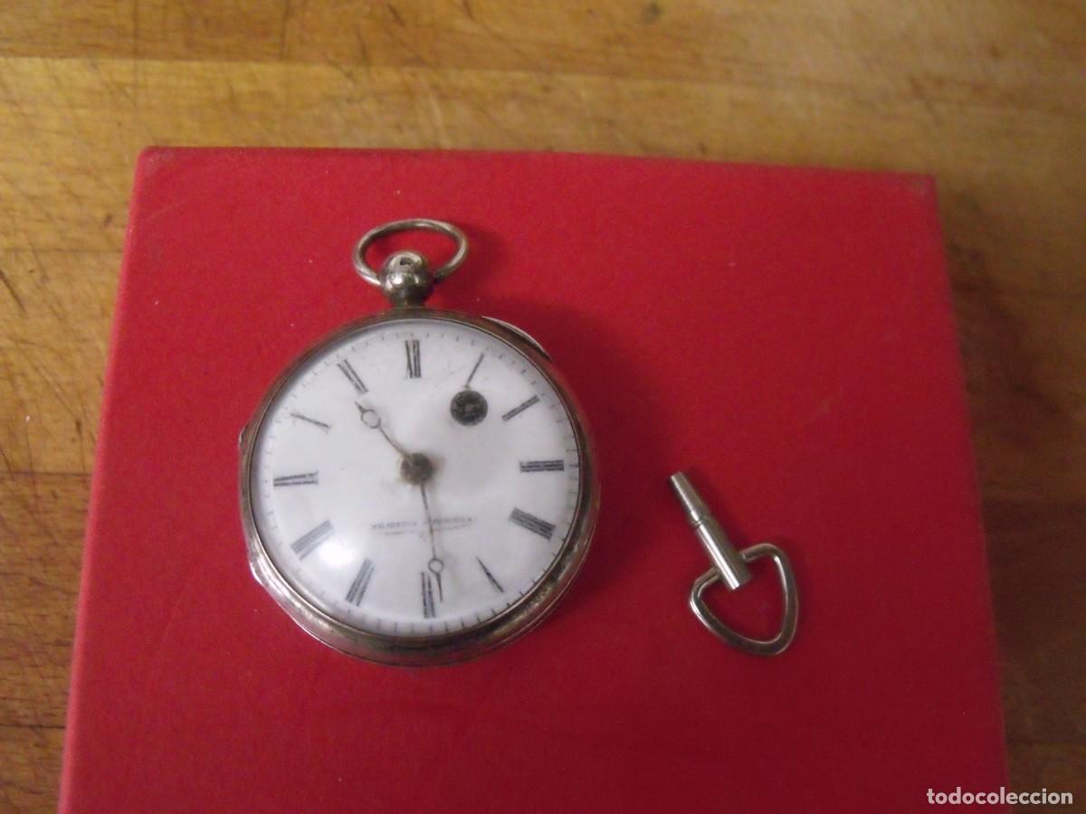 Relojes de bolsillo: ANTIGUO RELOJ BOLSILLO CATALINO PLATA-BEAUFILS FRANCIA -A&Ntilde;O 1820/40-LOTE 259-96