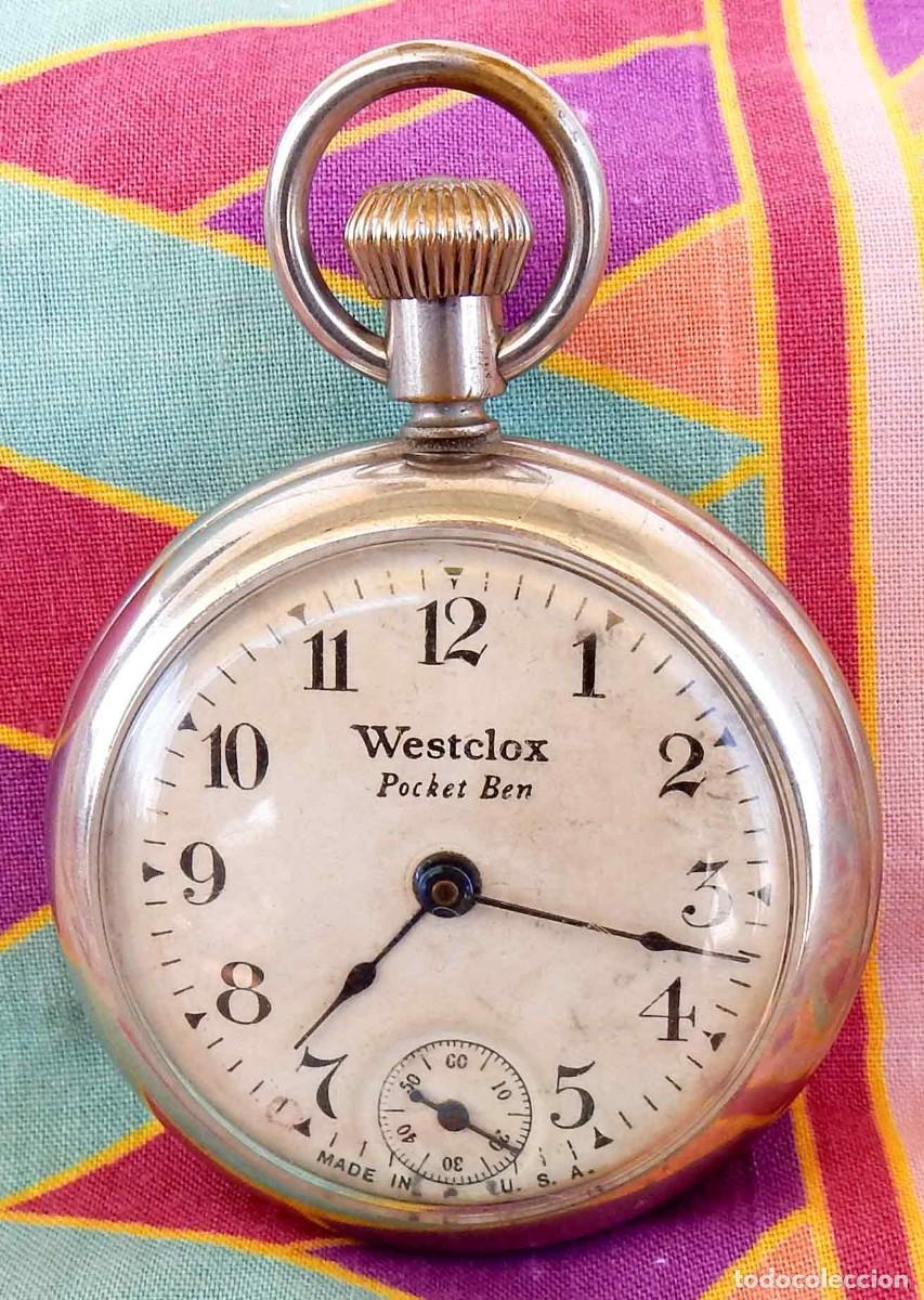Relojes de bolsillo: Reloj de bolsillo WESTCLOX Pocket Ben - c1920