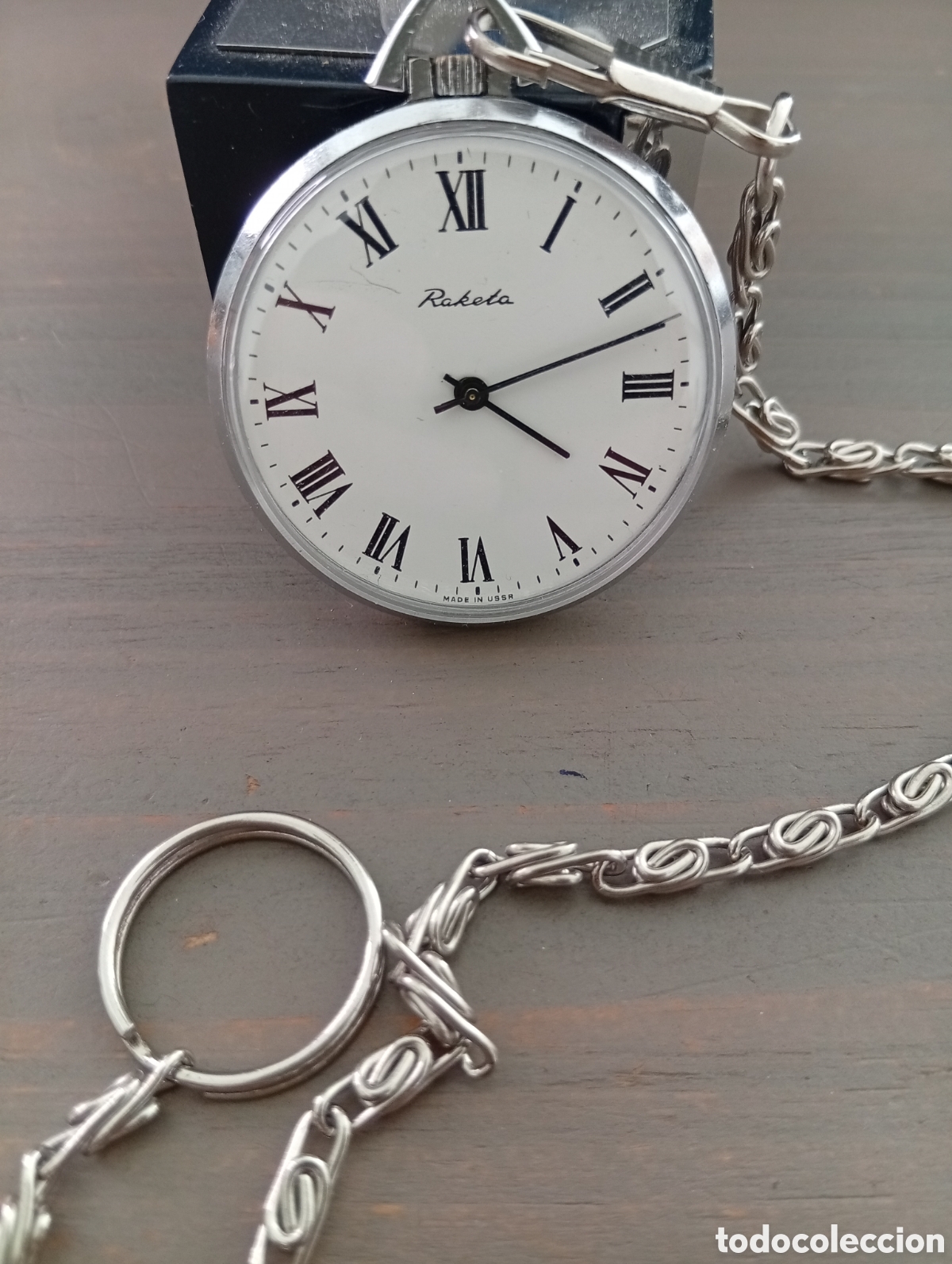 Relojes de bolsillo: Reloj de bolsillo Raketa sovi&eacute;tico USSR.