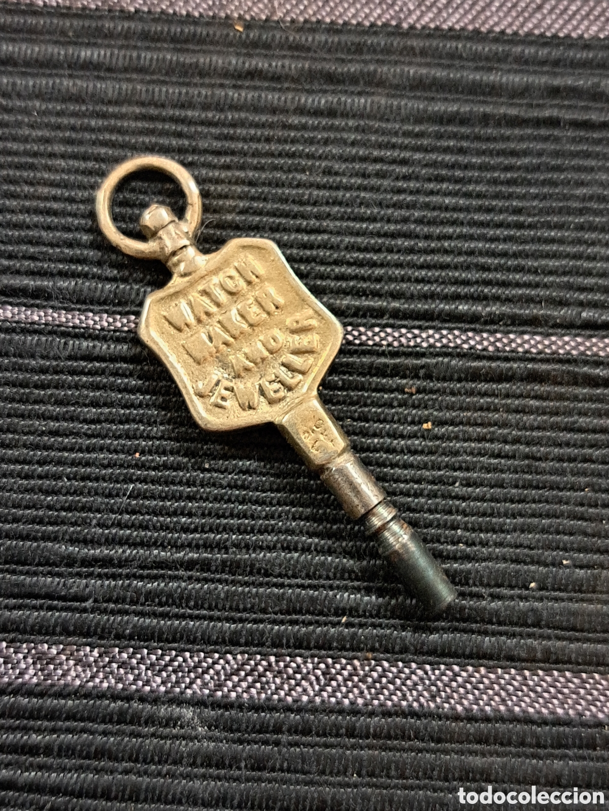 Relojes de bolsillo: Llave de plata para relojes de bolsillo siglo XIX