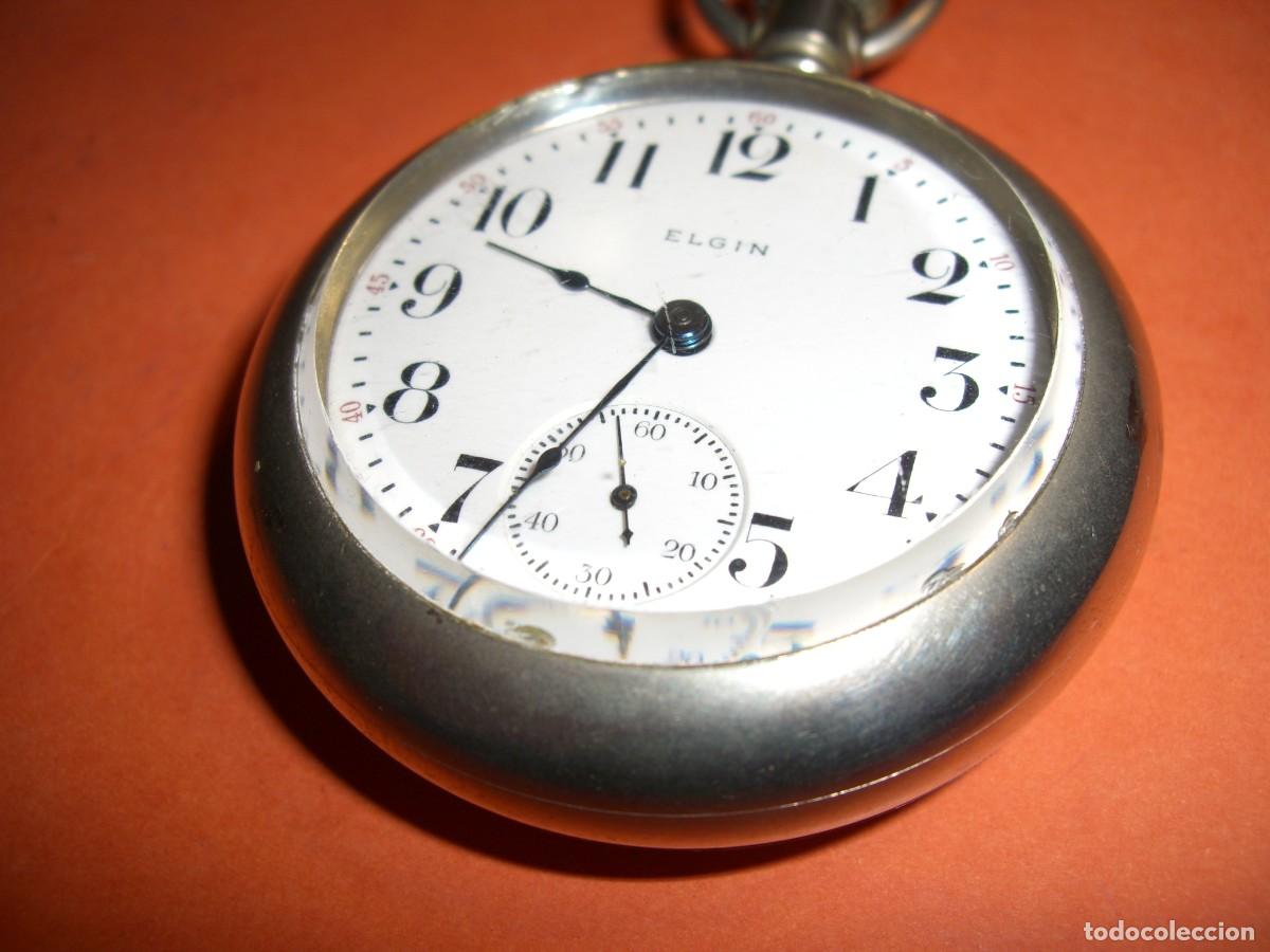 Relojes de bolsillo: RELOJ DE BOLSILLO ELGIN - Foto 2