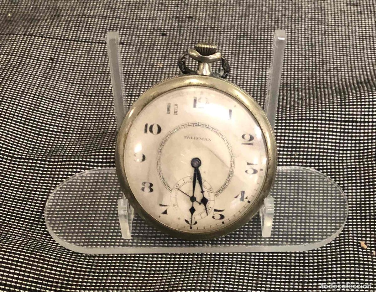 Relojes de bolsillo: RELOJ DE BOLSILLO TALISMAN. FUNCIONA