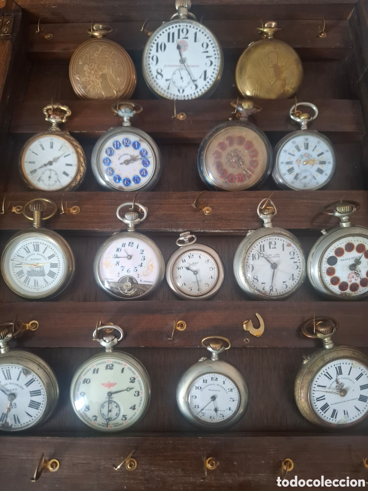 Relojes de bolsillo: GRAN LOTE DE RELOJES ANTIGUOS