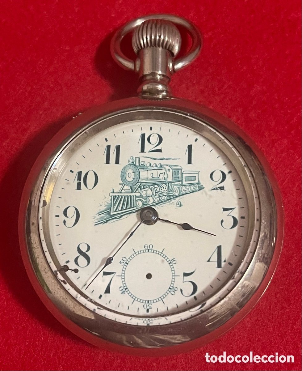 Relojes de bolsillo: Antiguo Reloj De Bolsillo americano Philadelphia Watch. Funcionando