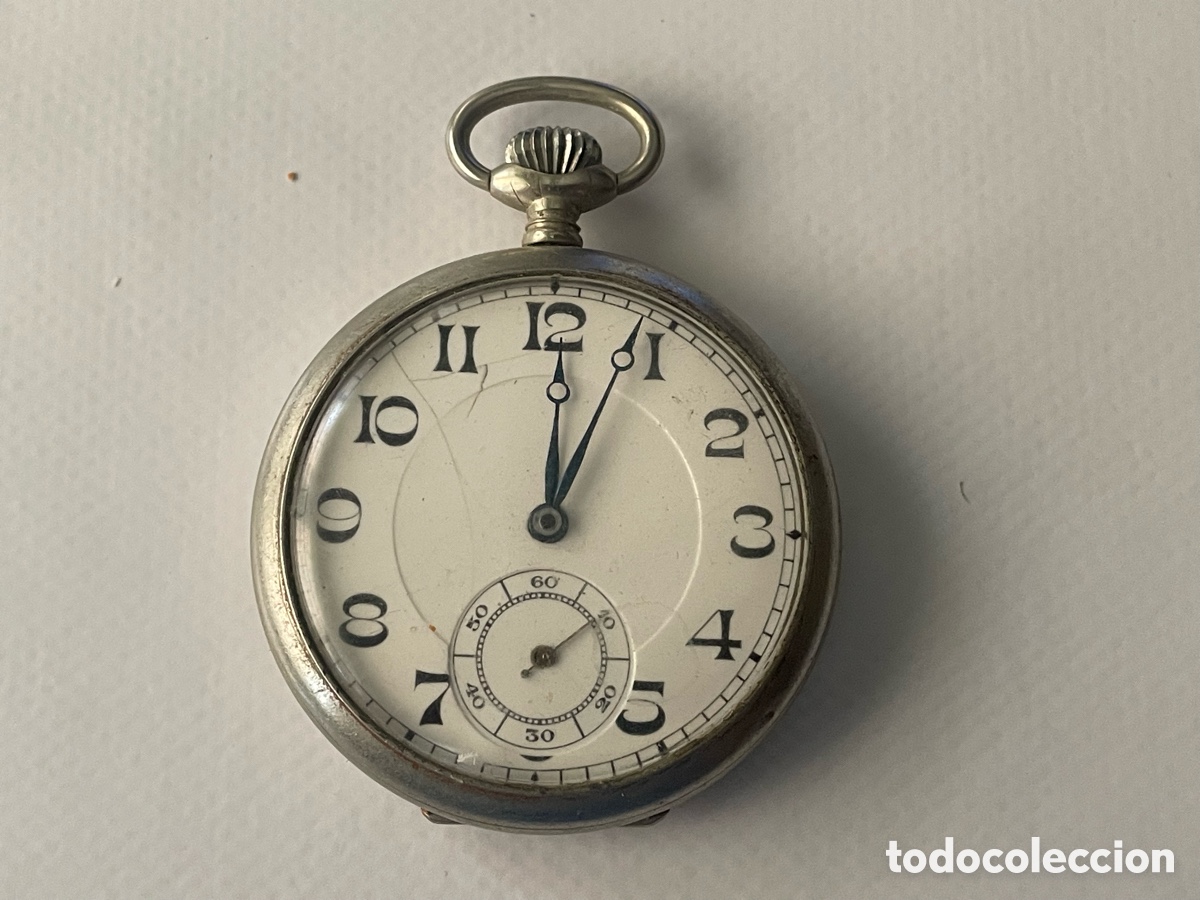 Relojes de bolsillo: Reloj de Bolsillo Antiguo Sin Marca Funciona