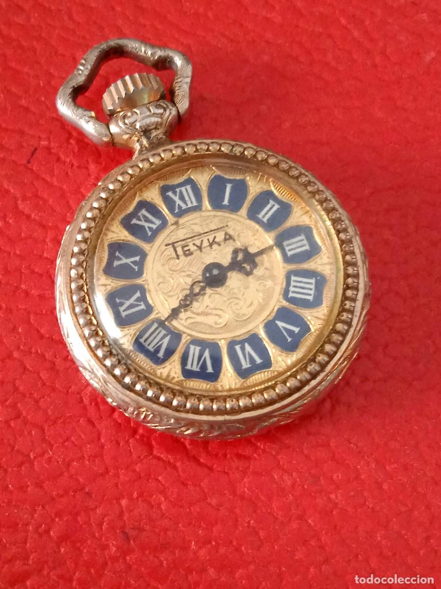 Relojes de bolsillo: RELOJ BOLSILLO TEYKA CARGA MANUAL.