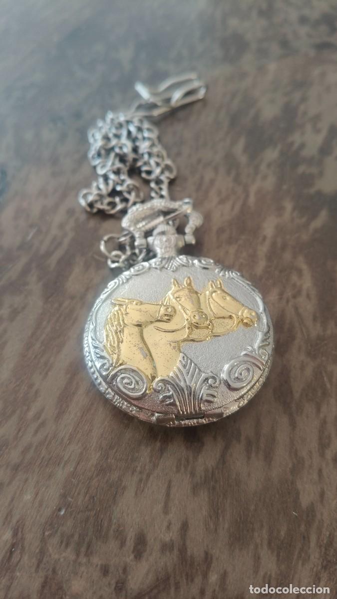 Pocket watches: Montre homme &agrave; gousset quartz fonctionne