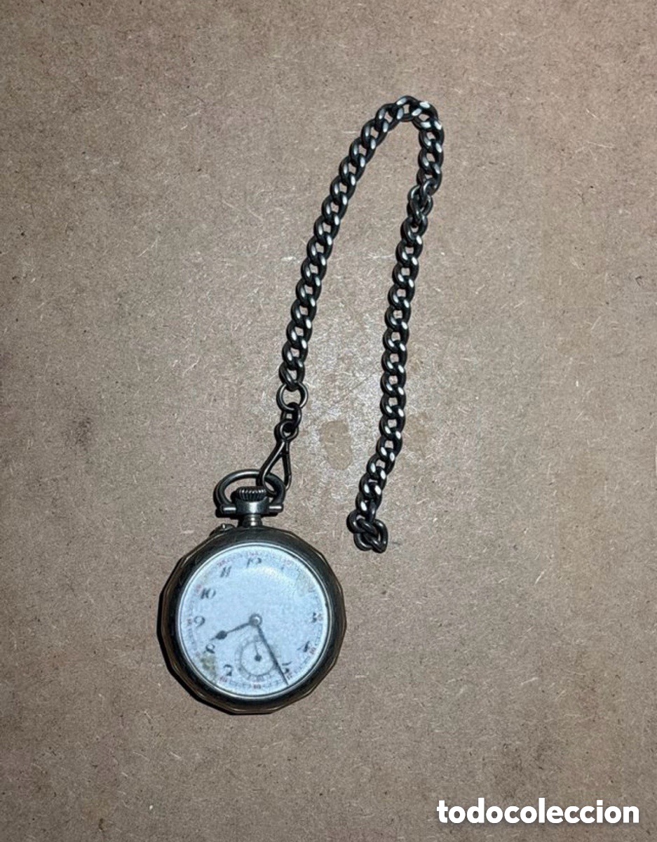 Taschenuhren: Reloj de bolsillo con leontina (A15)