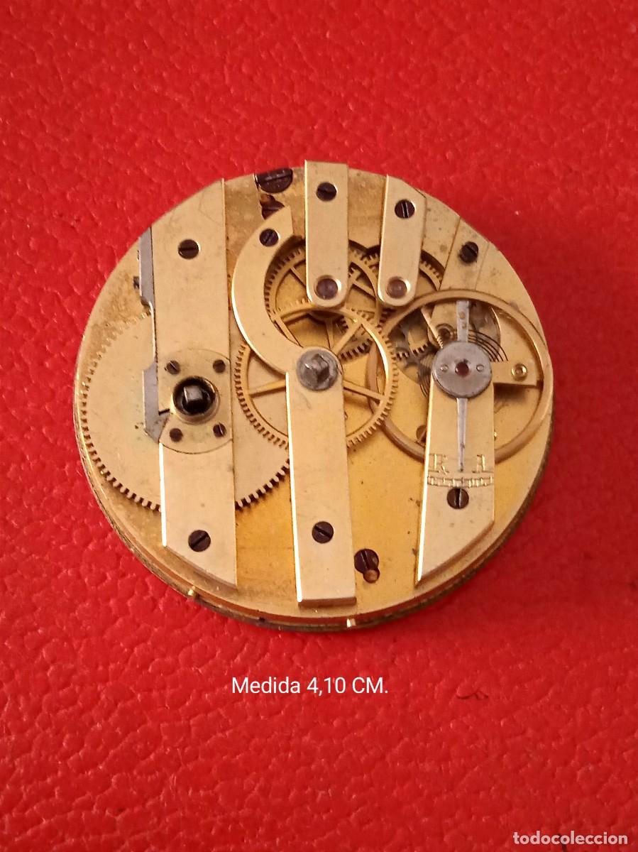 Relojes de bolsillo: MAQUINARIA RELOJ BOLSILLO MIDE 4,10 CM.