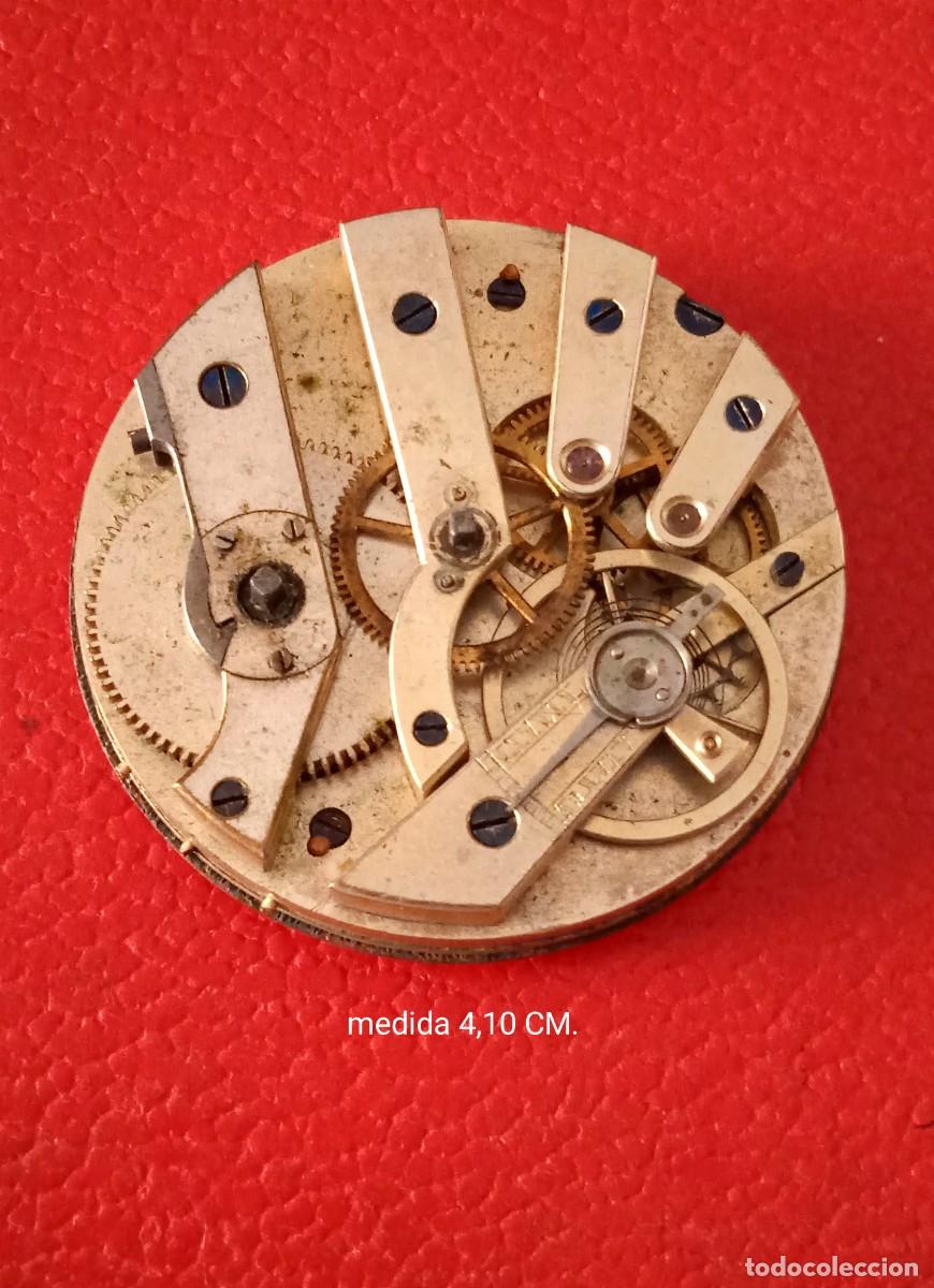 Relojes de bolsillo: MAQUINARIA RELOJ BOLSILLO MIDE 4,10 CM.
