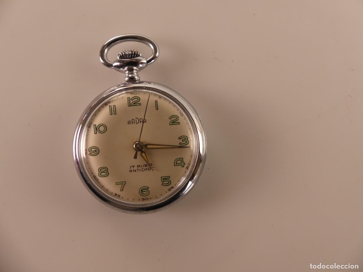 Montres de poche: RELOJ DE BOLSILLO MARCA RADAR 17 RUBIS ANTICHOC