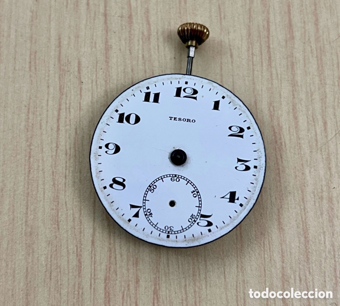 Relojes de bolsillo: ✅ mecanismo reloj TESORO carga Manual vintage