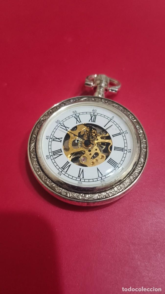 Pocket watches: Montre homme &agrave; gousset m&eacute;canique fonctionne