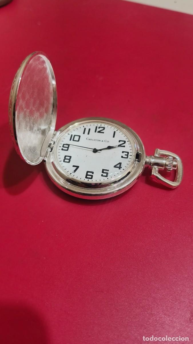 Montres de poche: Montre homme &agrave; gousset m&eacute;canique fonctionne