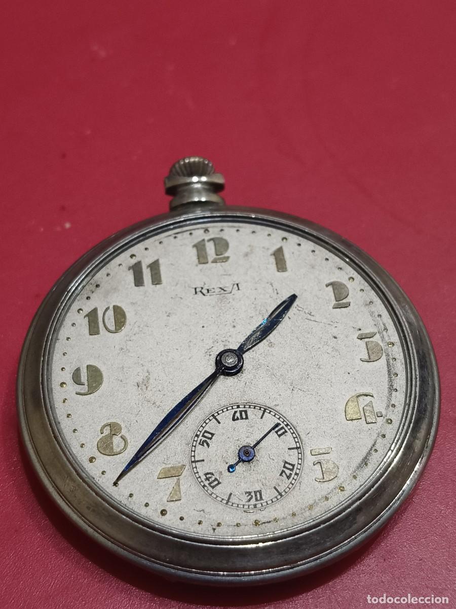 Pocket watches: Montre homme &agrave; gousset ancienne fonctionne parfaitement verre manque