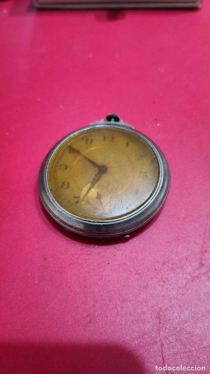 Pocket watches: Montre homme &agrave; gousset ancienne fonctionne parfaitement verre manque