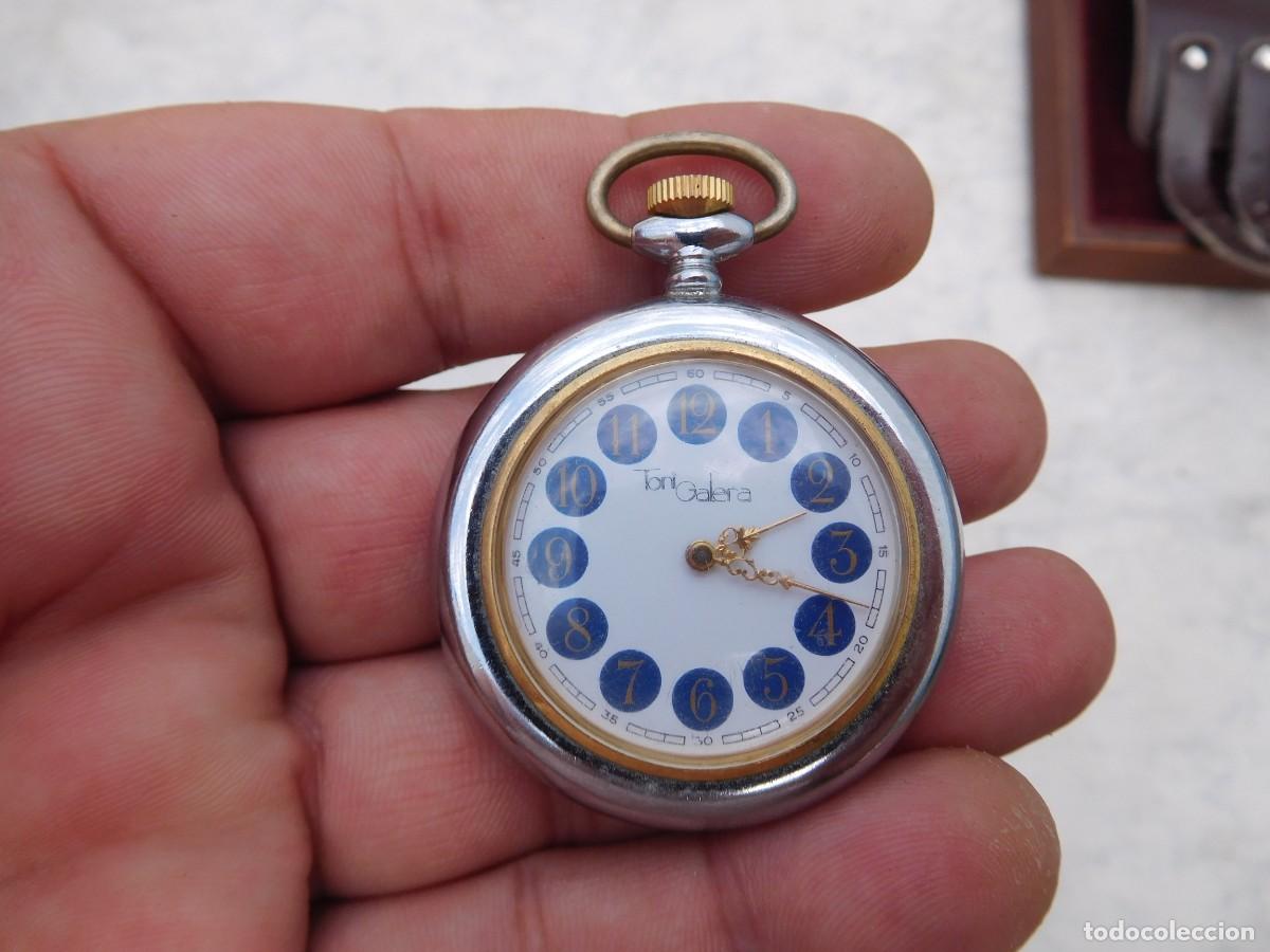 Rel&oacute;gios de bolso: Reloj de bolsillo mec&aacute;nico contempor&aacute;neo Toni Galera